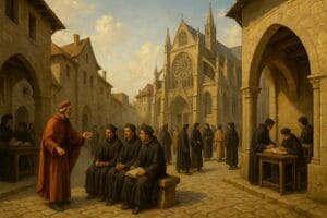 Lire la suite à propos de l’article Universités médiévales : comment elles ont libéré le savoir et façonné l’Europe moderne