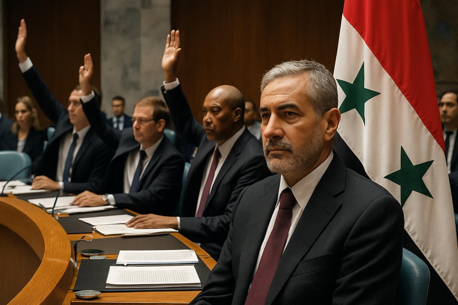 You are currently viewing ONU : levée des sanctions contre le président syrien Ahmed Al-Charaa, signe d’un tournant diplomatique majeur