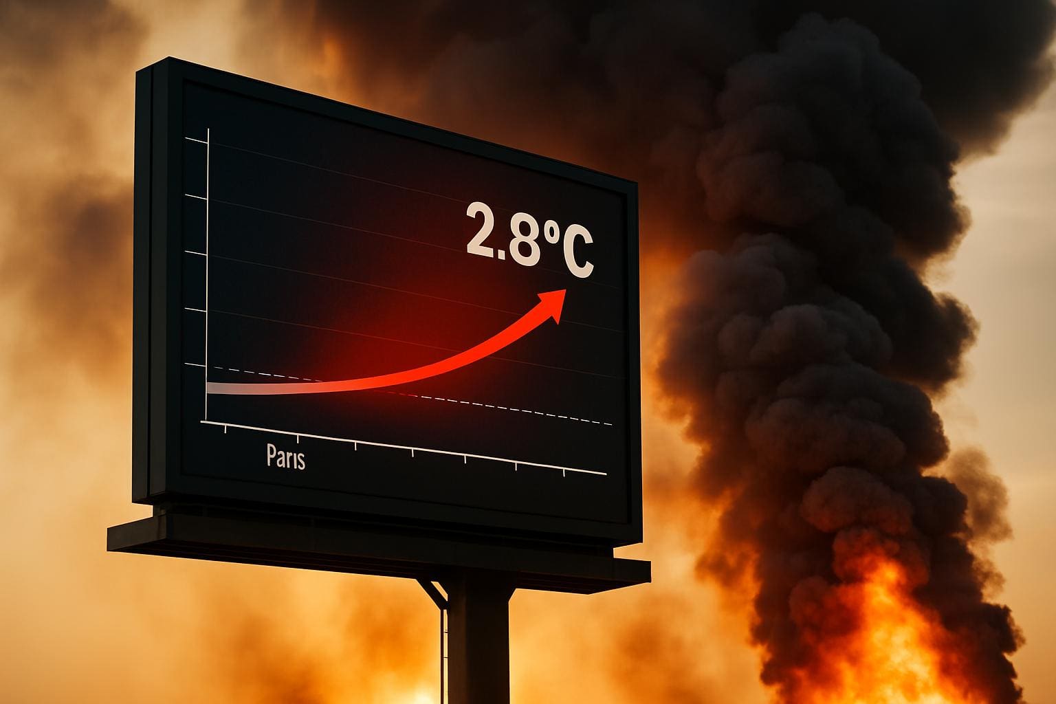 You are currently viewing Hausse des températures mondiales : l&rsquo;ONU sonne l&rsquo;alarme avant la COP30