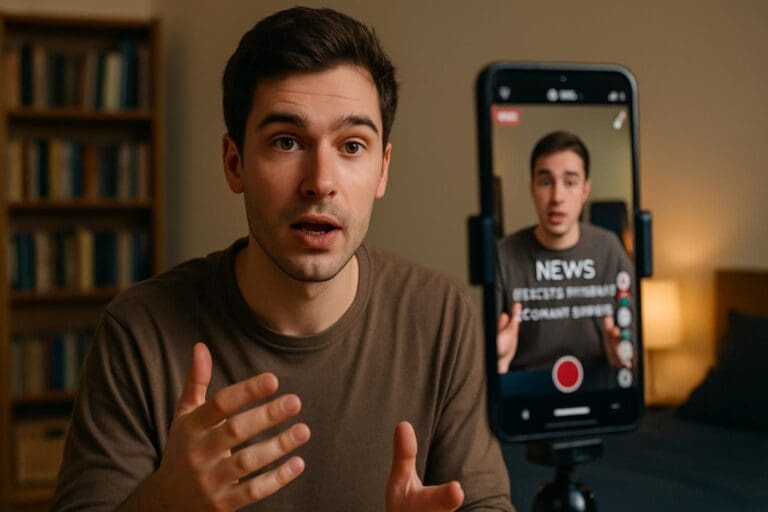 Lire la suite à propos de l’article Information sur tiktok : la révolution des newsfluencers est en marche