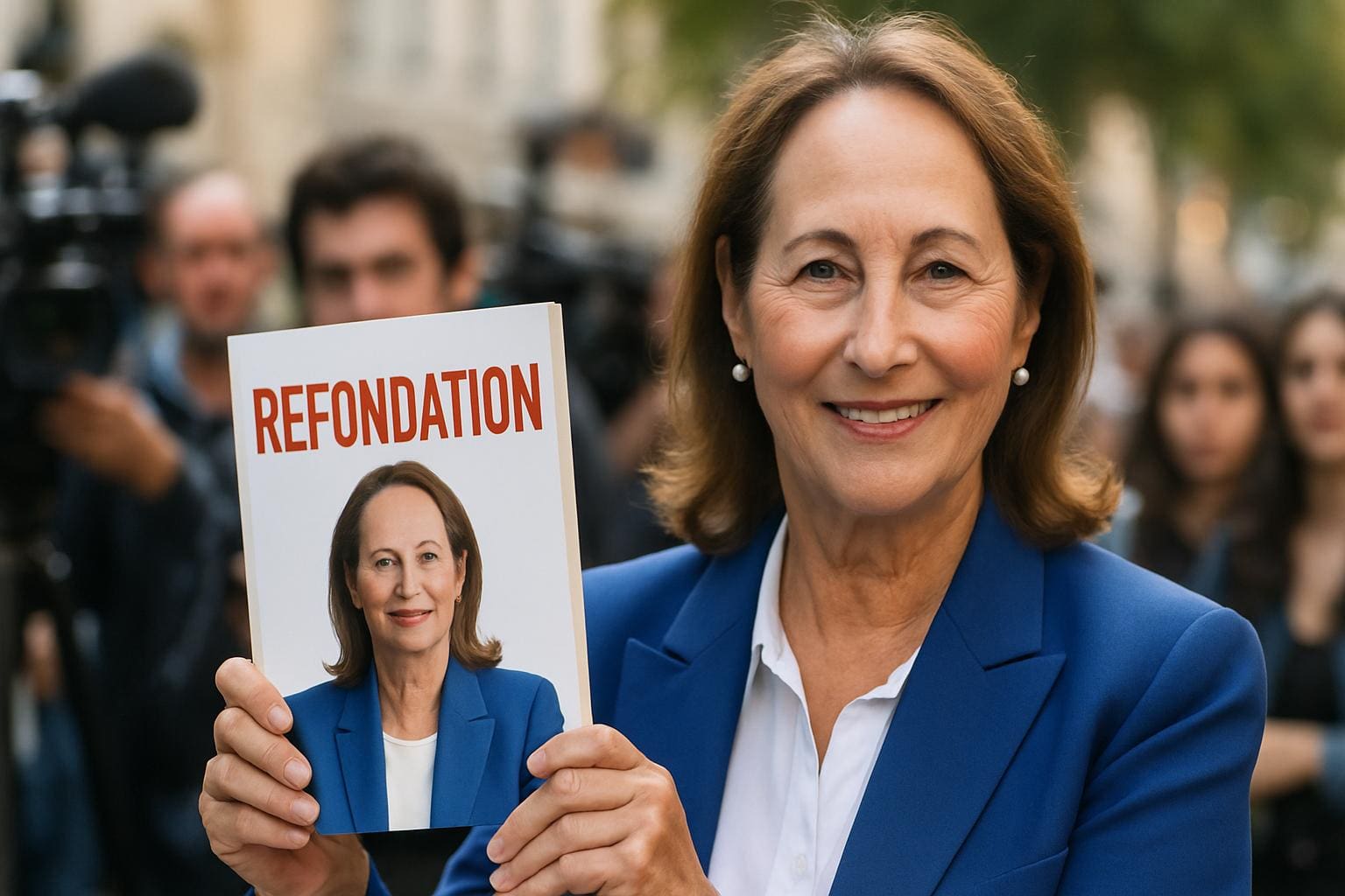 You are currently viewing Ségolène Royal : impossible à ranger, elle revient par les rayons des librairies