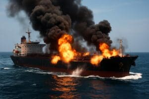 Lire la suite à propos de l’article Pétroliers attaqués : la guerre russo-ukrainienne franchit-elle une nouvelle frontière maritime ?