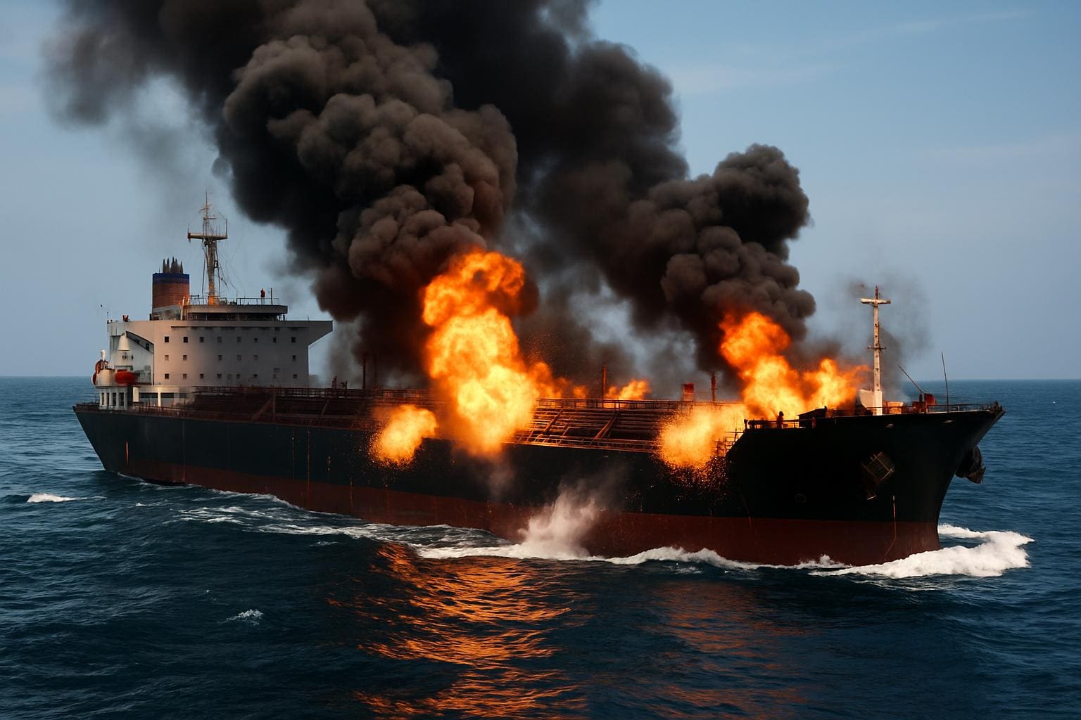 You are currently viewing Pétroliers attaqués : la guerre russo-ukrainienne franchit-elle une nouvelle frontière maritime ?