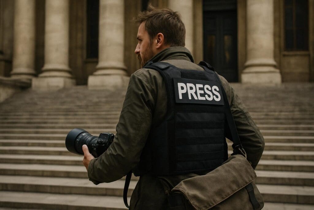 Cette image a été générée à l'aide d'une intelligence artificielle. Elle ne constitue pas une photographie réelle de la scène ou de la personne représentée. ​