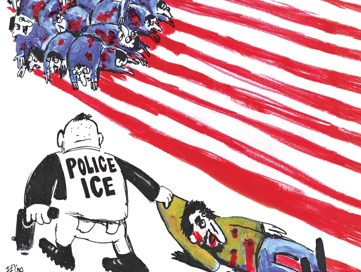 You are currently viewing Clash Elon Musk VS Charlie Hebdo : passe d&rsquo;armes après une « Une » sur la police de l’immigration américaine