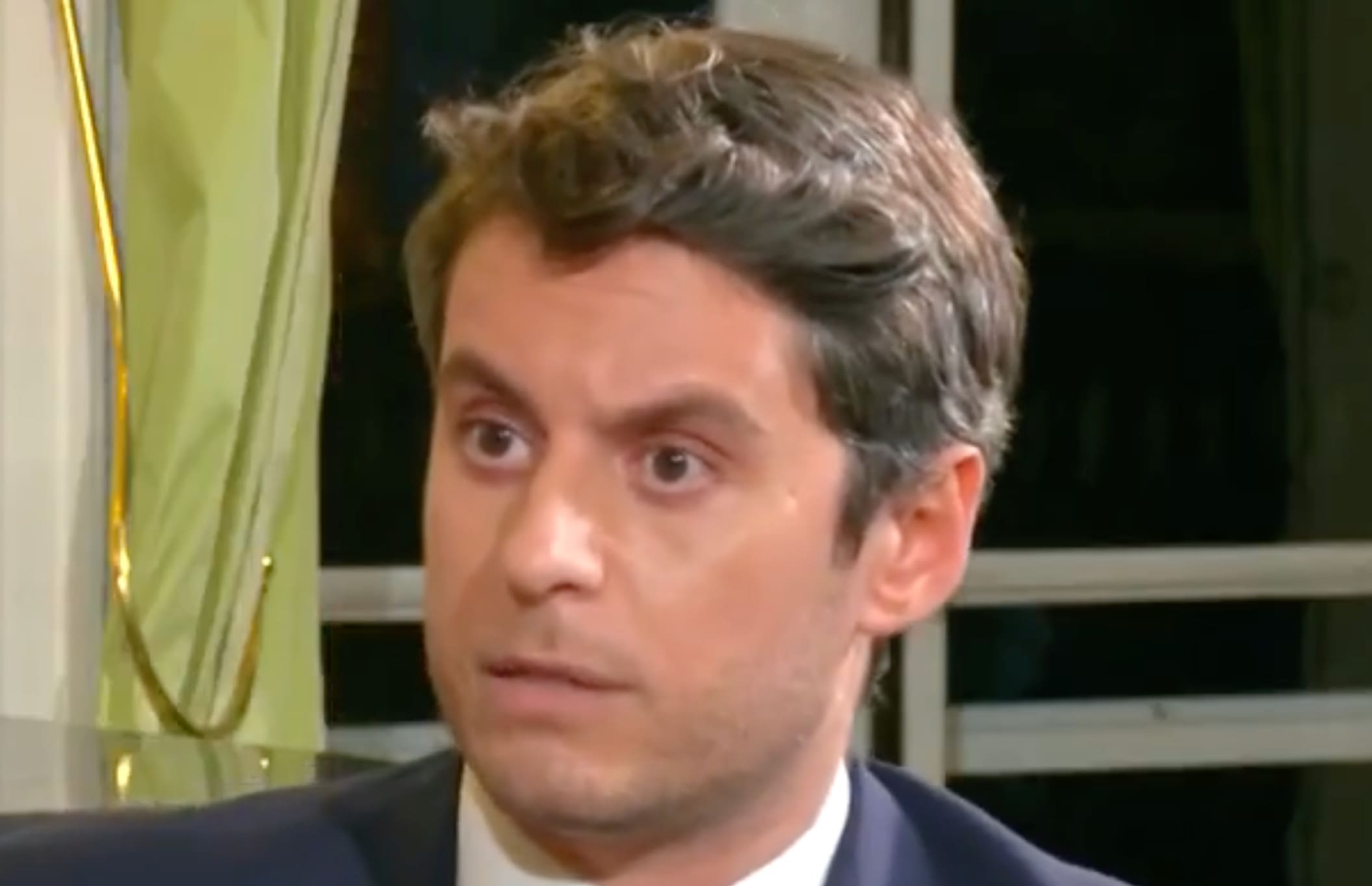 Gabriel Attal. Image : Capture d'écran LCI.