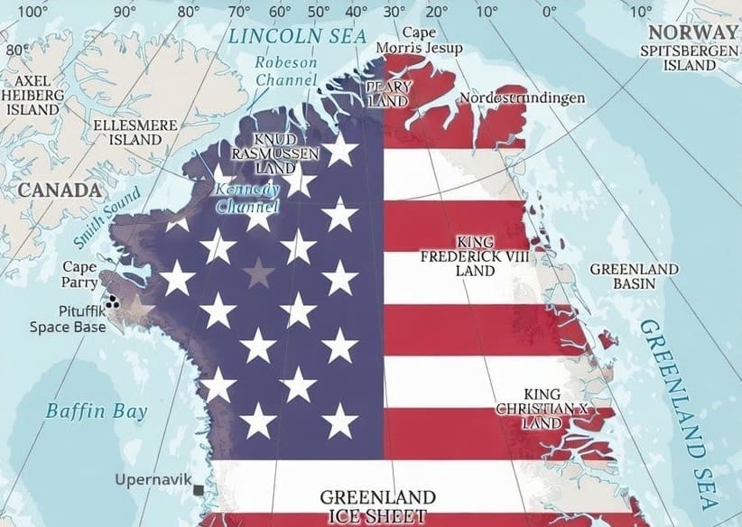 You are currently viewing Groenland : appel au respect de son intégrité après un tweet polémique lié à l’entourage de Donald Trump