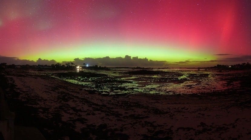 You are currently viewing Tempête solaire : des aurores boréales spectaculaires observées en France et dans toute l’Europe
