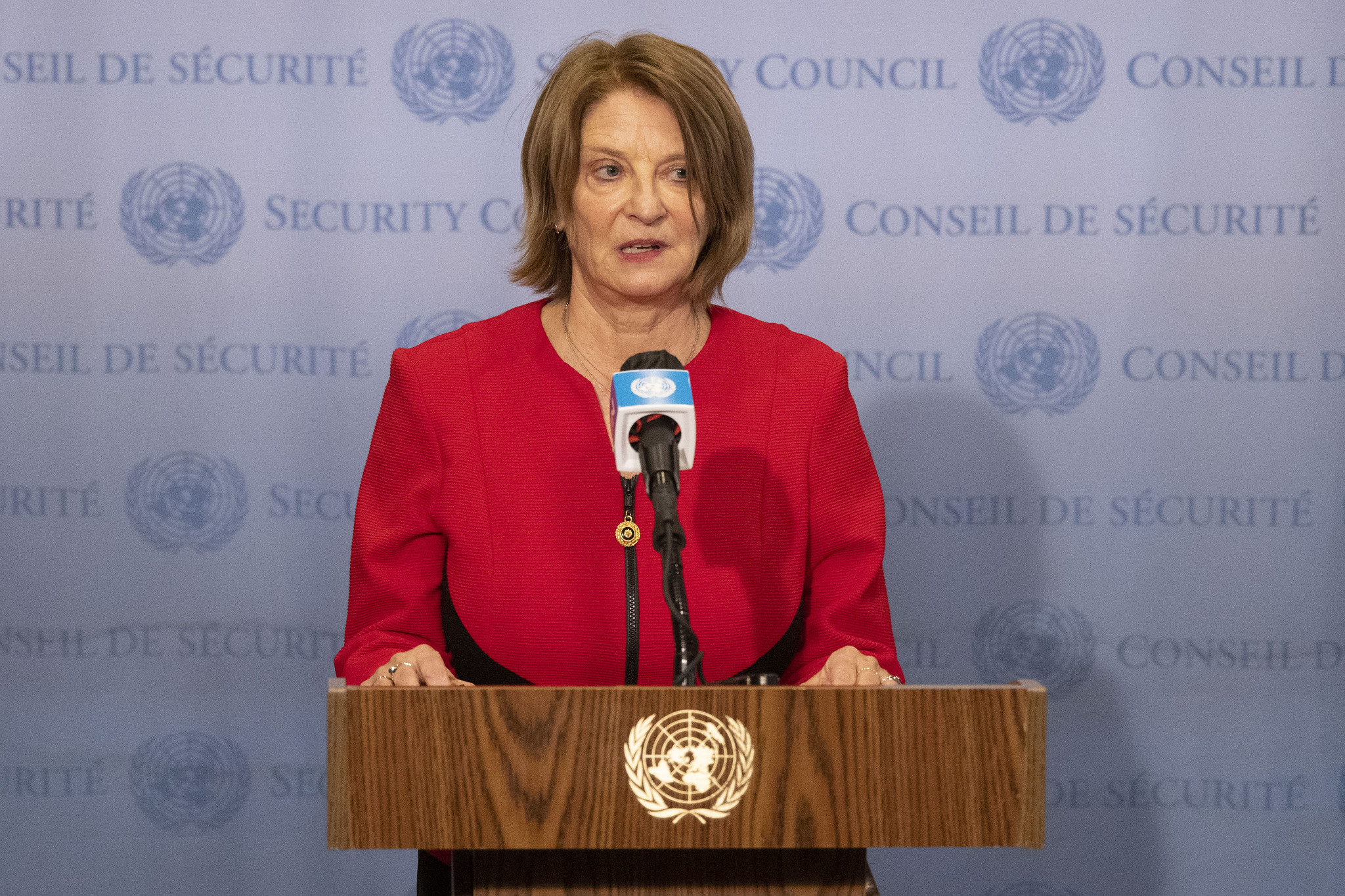 Mona Jull. Photo : @NorwayUN / Pontus Höök