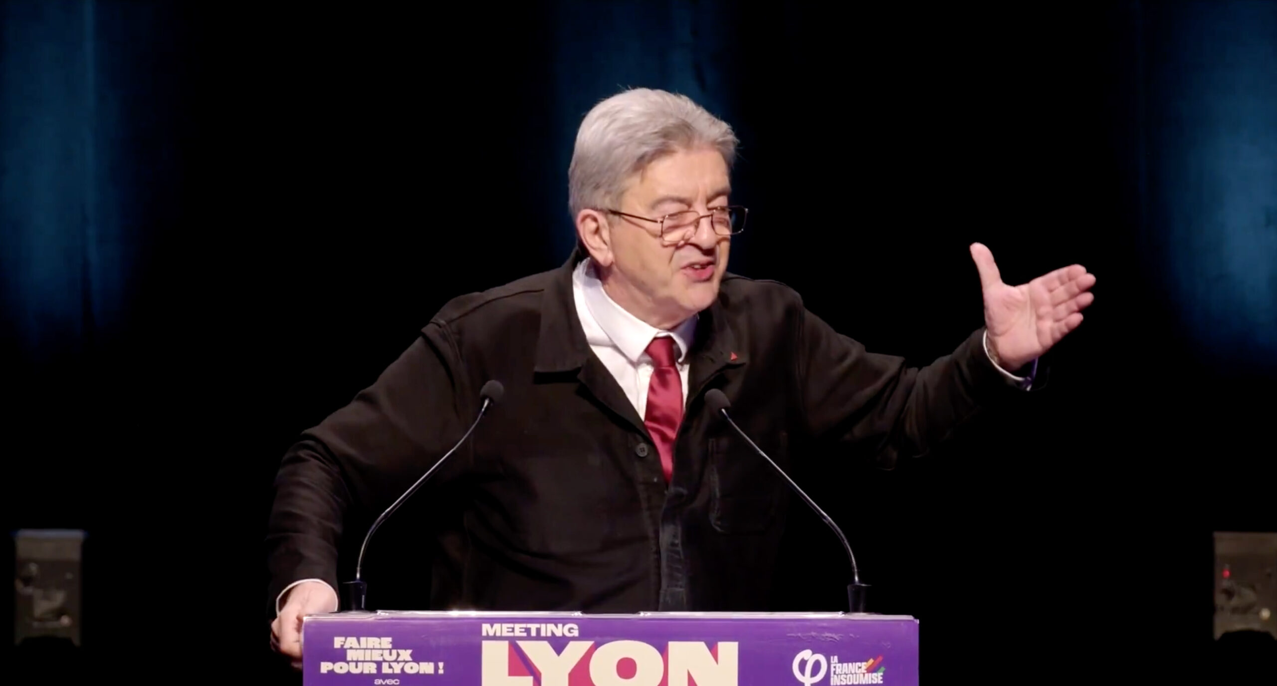 Image : Capture d'écran compte X de Jean-Luc Mélenchon.