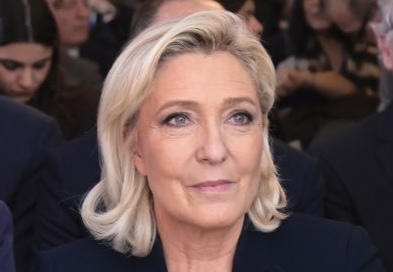 Photo : compte x de Marine Le Pen.