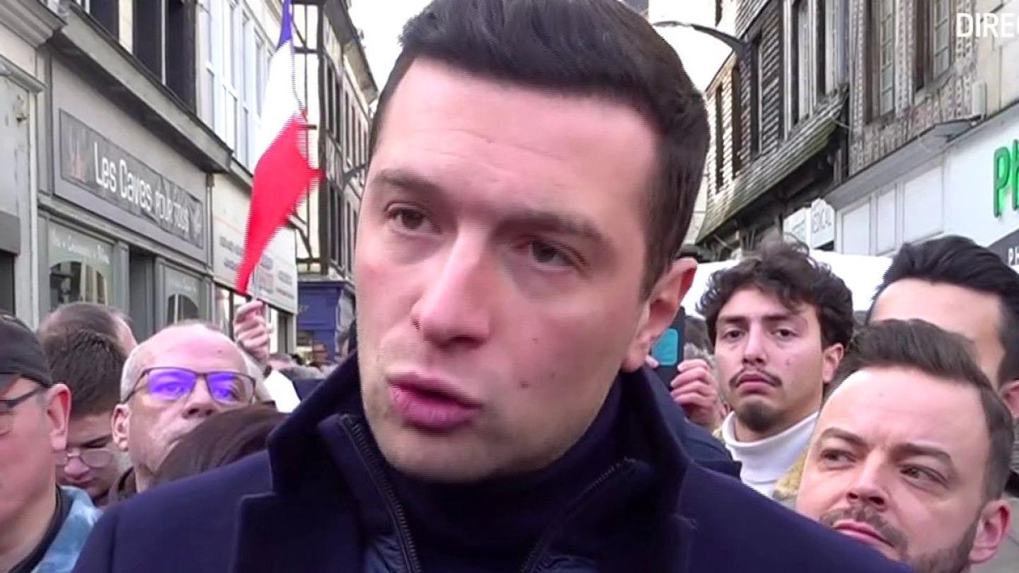 Jordan Bardella. Image : Capture d'écran BFMTV