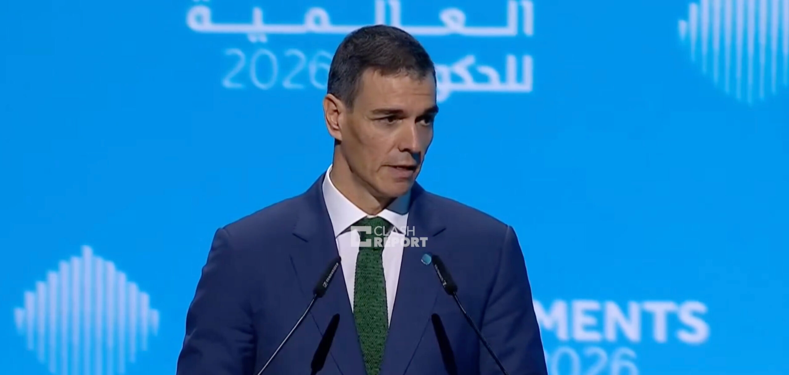 Pedro Sanchez. Image : Capture d'écran. 