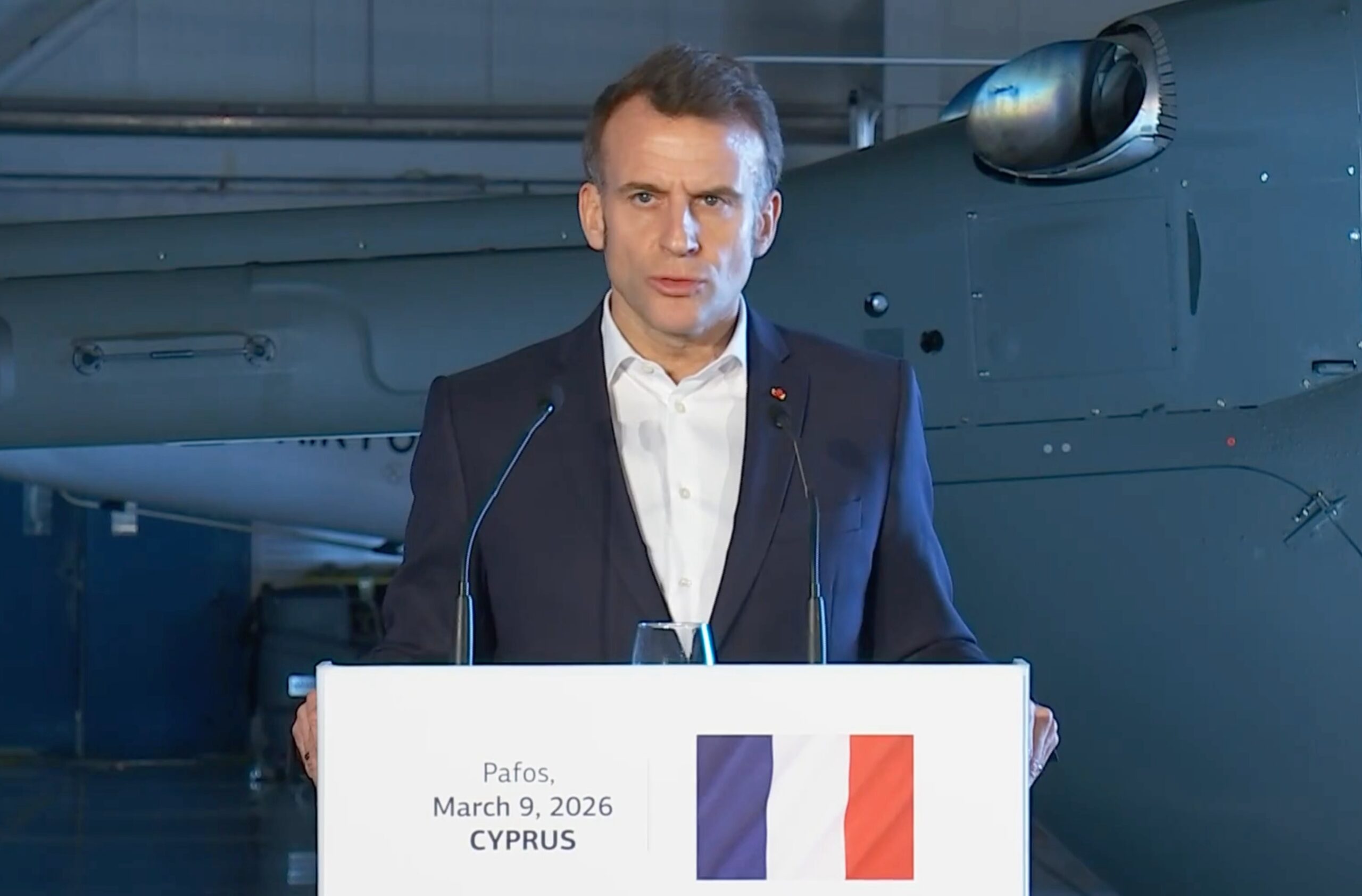 Emmanuel Macron. Image : capture d'écran  compte X de l'Elysée. 