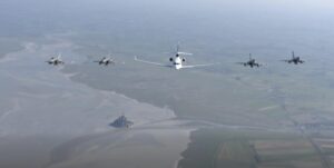 Lire la suite à propos de l’article Rafale : une escorte à 80 000 euros pour la visite d’Emmanuel Macron à l’Île Longue