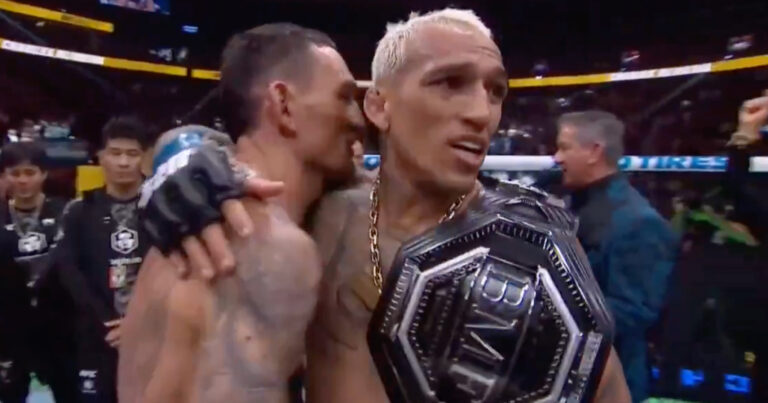 Lire la suite à propos de l’article UFC 326 : Charles Oliveira domine Max Holloway et s’empare de la ceinture BMF à Las Vegas