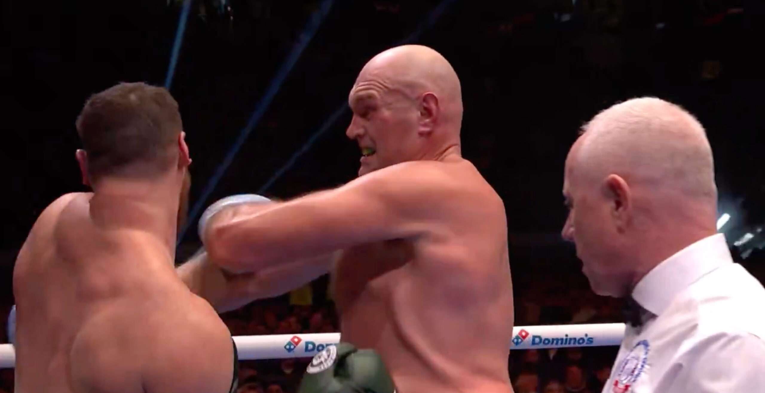 Tyson Fury. Image : Capture d'écran Netflix.