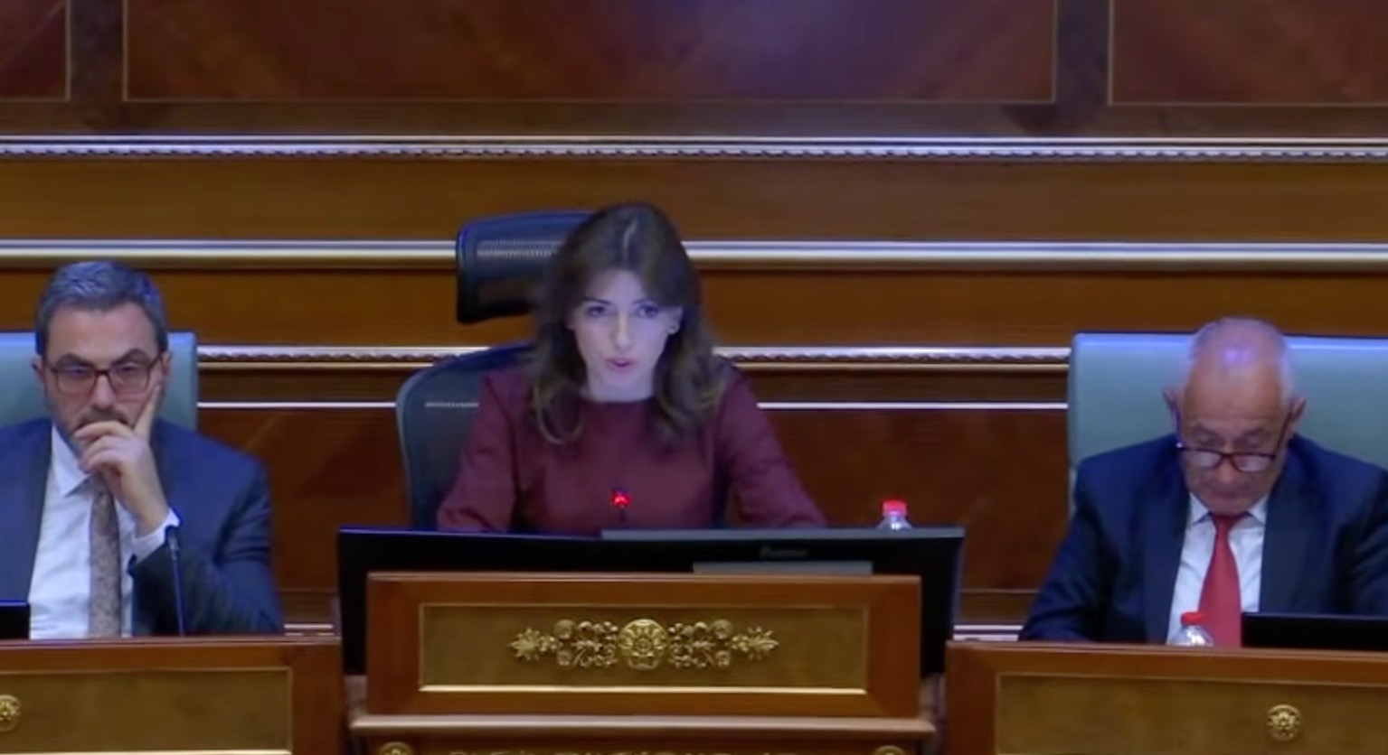 Albulena Haxhiu. Photo : Capture d'écran de KlanKosova.