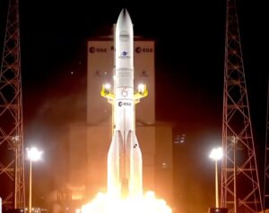 Lire la suite à propos de l’article Ariane 6 : 32 satellites Amazon en orbite pour renforcer la concurrence face à Starlink