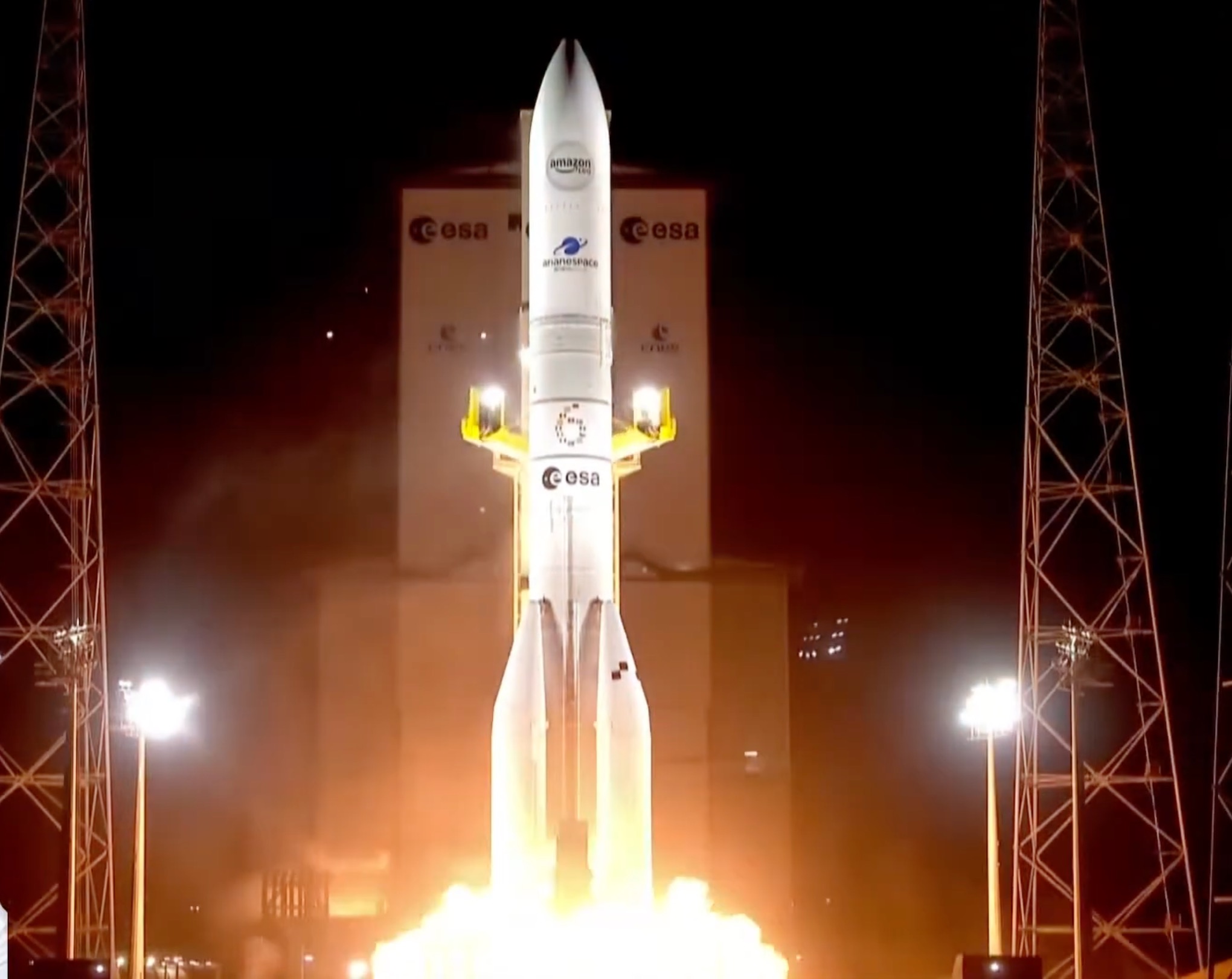 You are currently viewing Ariane 6 : 32 satellites Amazon en orbite pour renforcer la concurrence face à Starlink