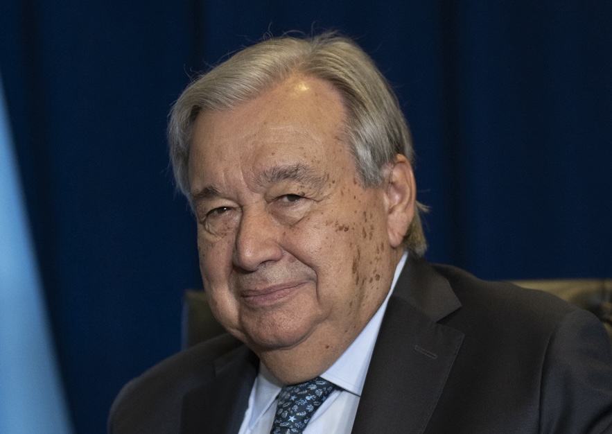 Antonio Guterres. Photo : @Daniel Torok/Maison Blanche