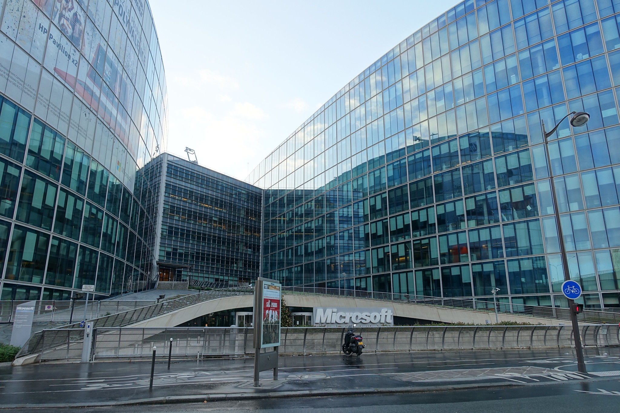 Siège de Microsfot à Issy-les-Moulineaux. Photo : @Guilhem Vellut/FlickR