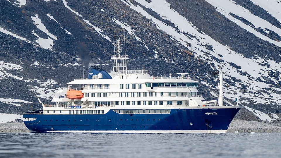 Le MV Honius. Photo : @Stefan Brending