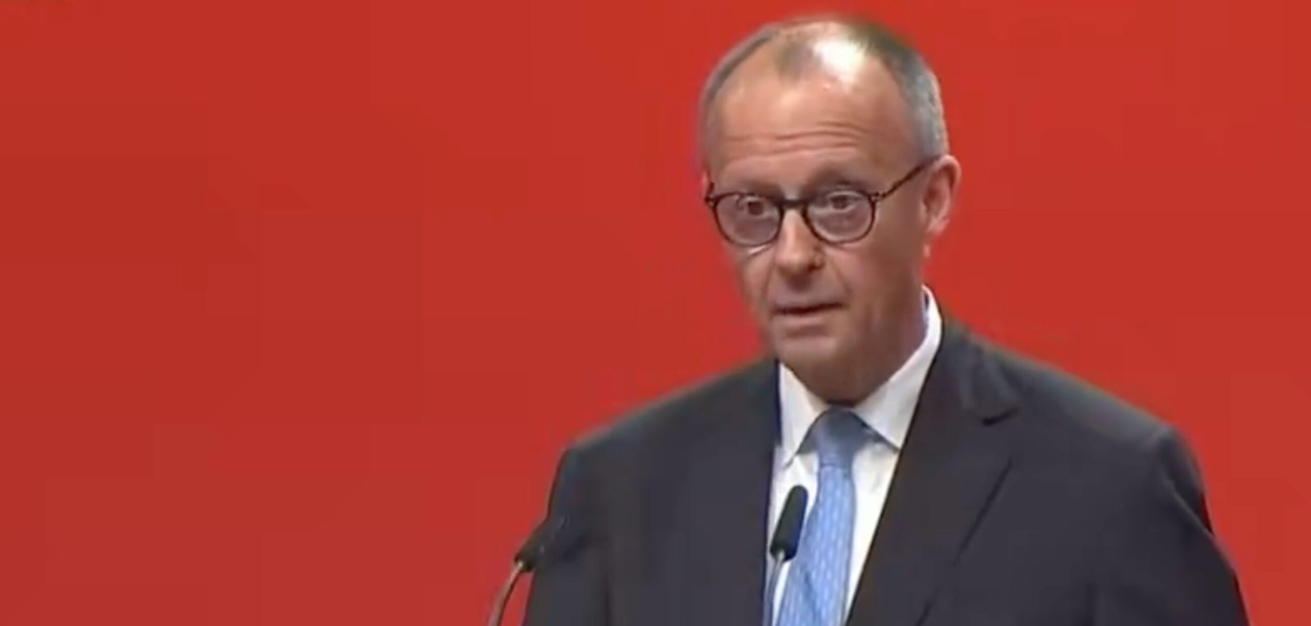 Friedrich Merz. Image : capture d'écran réseaux sociaux. 
