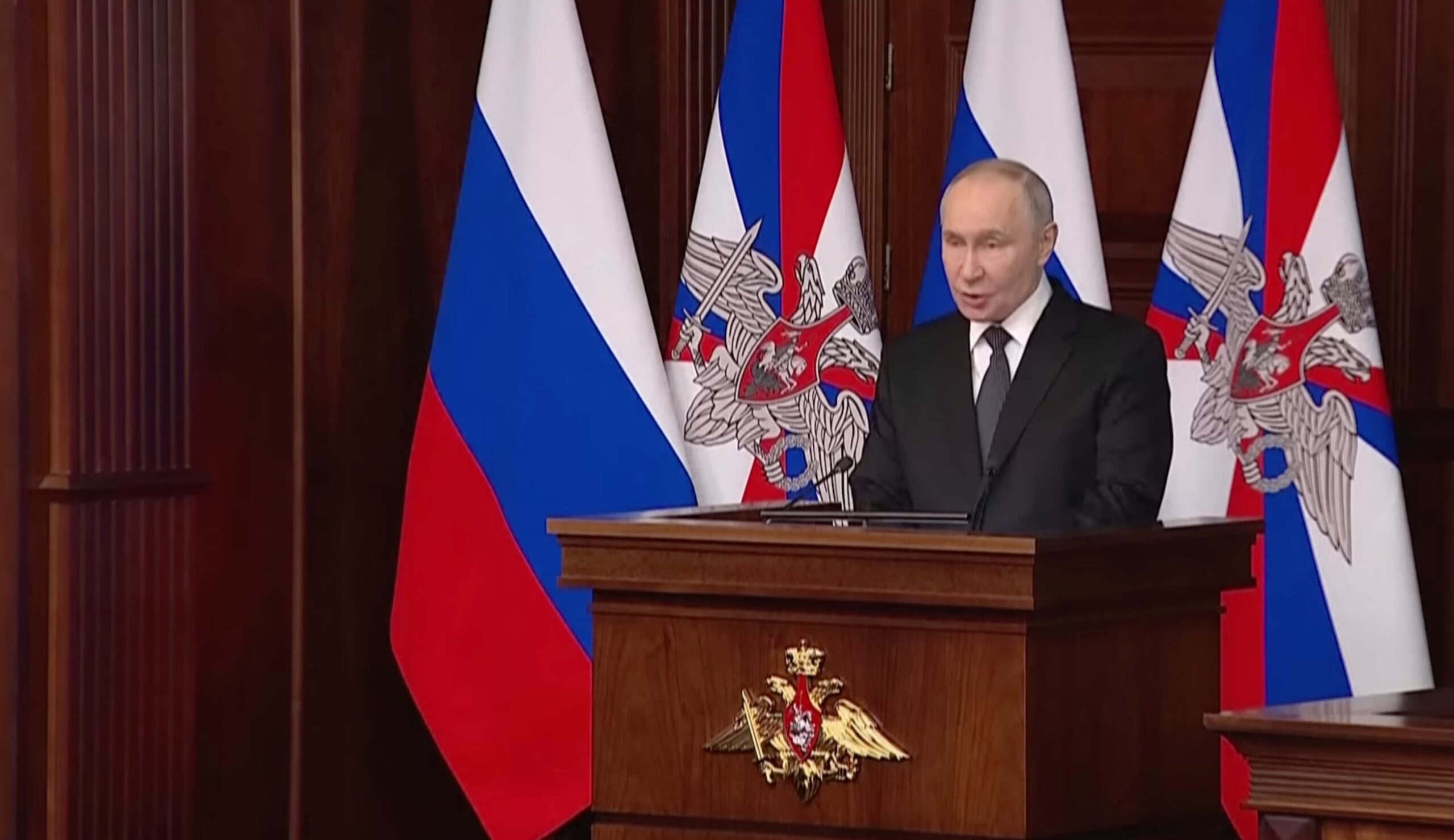 Vladimir Poutine. Photo : Capture d'écran de France 24.
