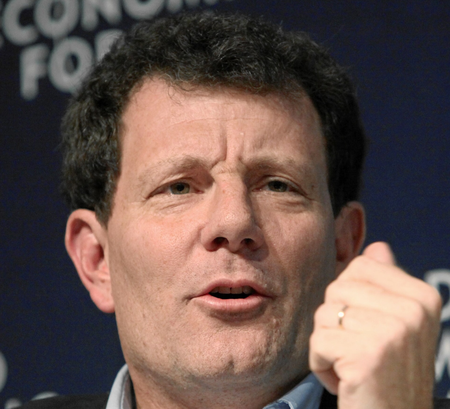 Nicholas Kristof en 2010 à Davos. Photo : @Monika Flueckiger/WEF 