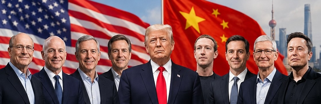 You are currently viewing Trump en Chine : les entreprises américaines membres du Forum économique mondial débarquent en force à Pékin