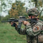 Soldats de l'OTAN lors d'un exercice militaire