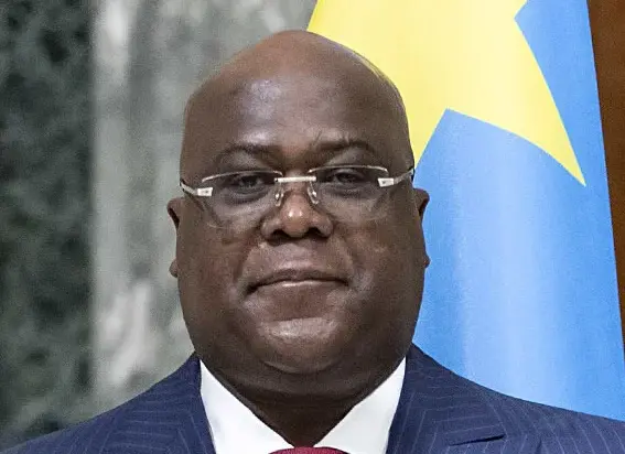 Félix Tshisekedi, président de la RDC, en 2021