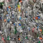 Balles de bouteilles plastique PET recyclage