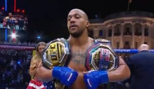 Lire la suite à propos de l’article Ciryl Gane : le Français décroche la ceinture intérimaire UFC des lourds après un KO expéditif contre Alex Pereira