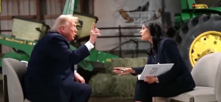 Lire la suite à propos de l’article Donald Trump : « Vous êtes soit corrompue, soit débile », clash en direct avec NBC et départ brutal d’une interview sur fond de guerre en Iran