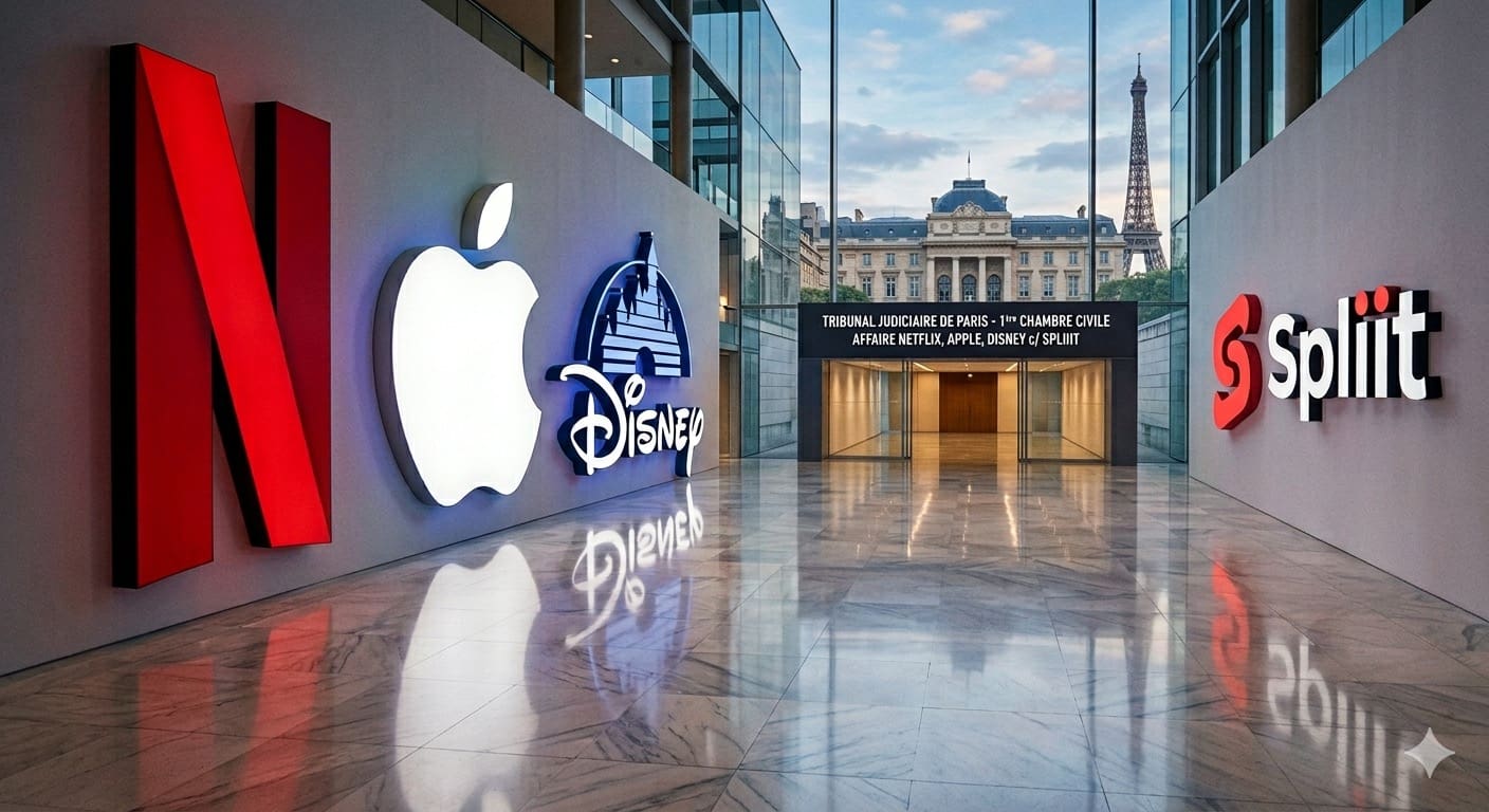 You are currently viewing Spliiit : Netflix, Disney et Apple obtiennent la condamnation de la plateforme française de partage d’abonnements