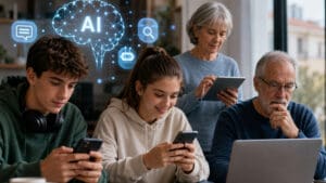 Lire la suite à propos de l’article Intelligence artificielle : près de deux Français sur trois utilisent désormais l’IA