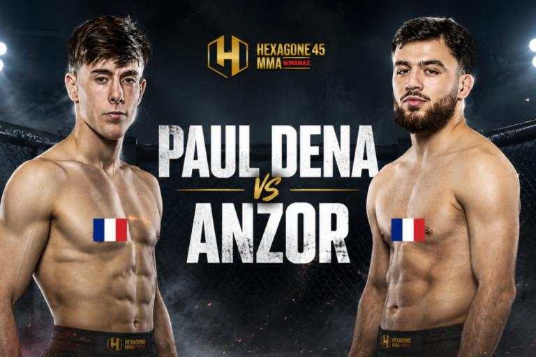 Lire la suite à propos de l’article Hexagone MMA 45 : Lyon accueille le choc explosif entre Dena et Baybatirov