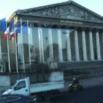 L'Assemblée nationale, au Palais-Bourbon, à Paris