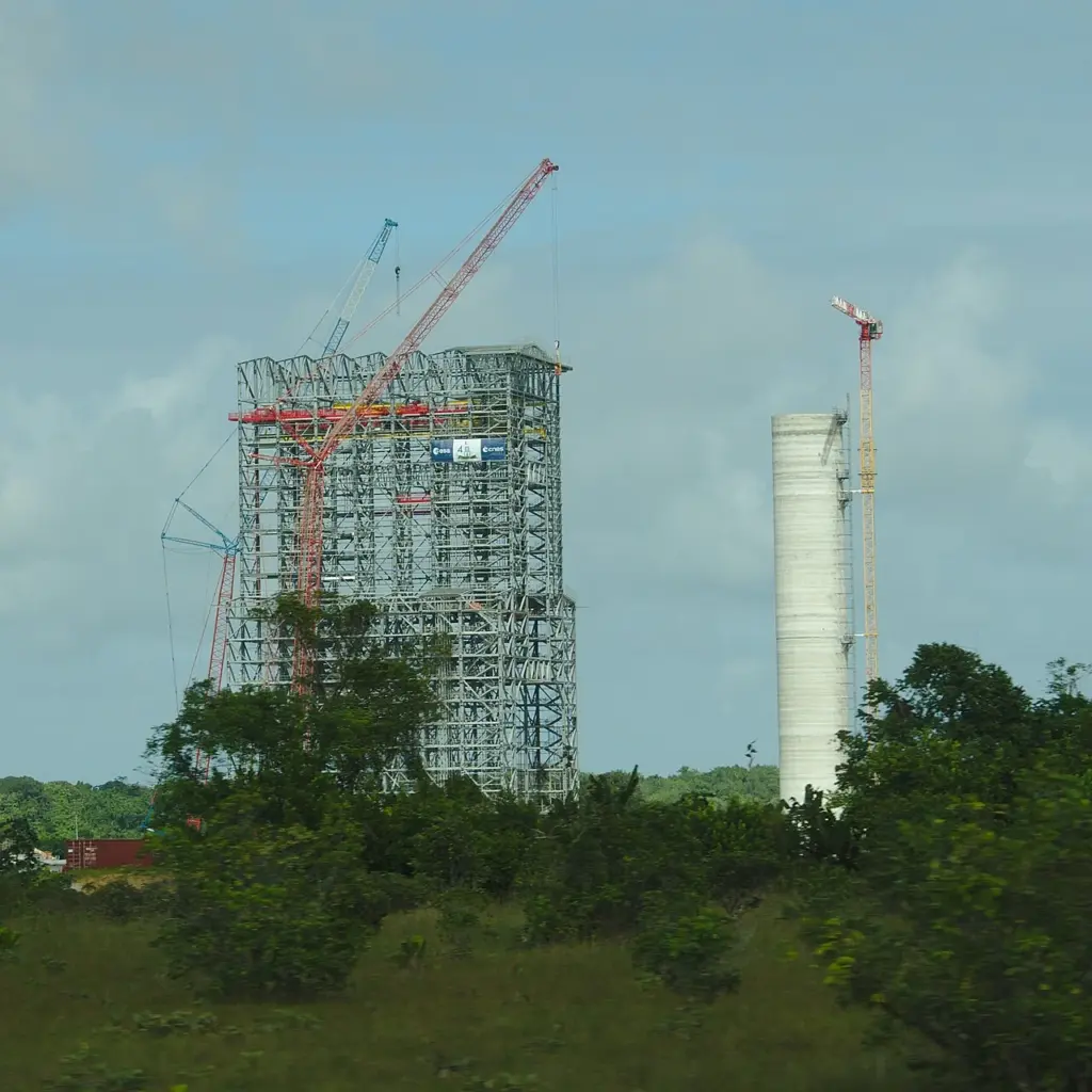 Ensemble de lancement ELA-4 d’Ariane 6 à Kourou