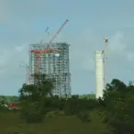 Ensemble de lancement ELA-4 d’Ariane 6 à Kourou