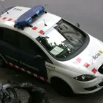 Voiture de patrouille des Mossos d'Esquadra, la police catalane