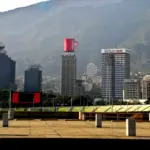 Vue de Caracas au Venezuela