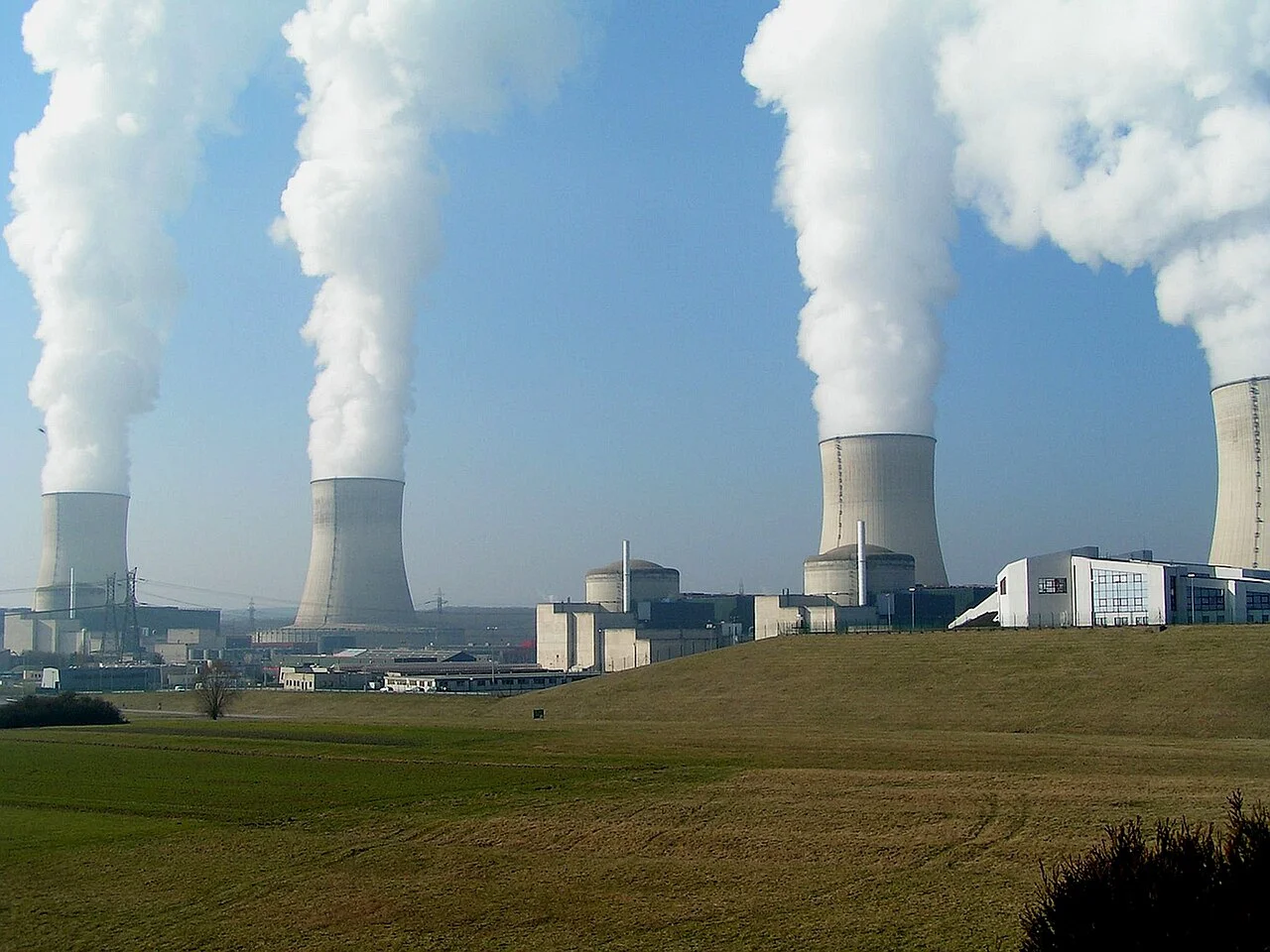 La centrale nucléaire de Cattenom exploitée par EDF