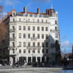Immeubles d'habitation dans le centre de Lyon