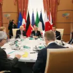 Table ronde des dirigeants du G7