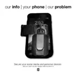 Smartphone et cadenas symbolisant la protection des données