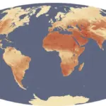 Vue satellite des zones les plus chaudes de la planète