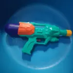 Pistolet à eau en plastique